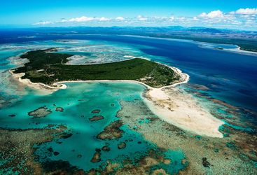 Aerial View of Nosy Ankao - Madagascar