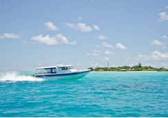 Maldives speedboat