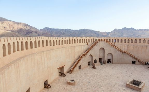 Inside the Fort of Nizwa