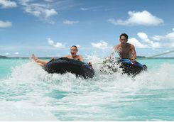 watersports on the Four Seasons Explorer