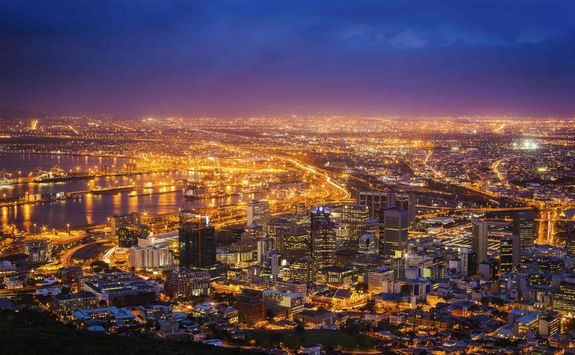 Cape Town in the Evening