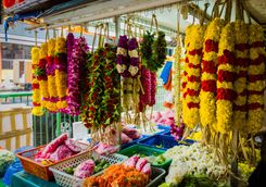 Garlands market Little India