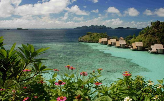 Misool Eco Resort north lagoon