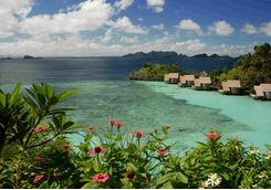 Misool Eco Resort north lagoon