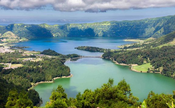 View of Sete Cidades