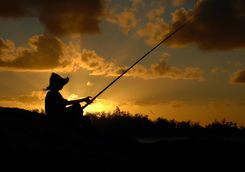 tofo sunset fishing