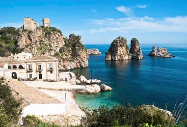 Sicily bay, Italy