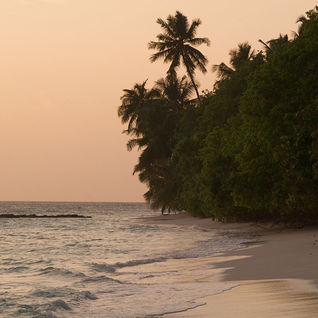 Baa Atoll at sunset