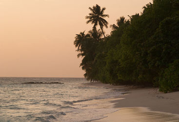 Baa Atoll at sunset