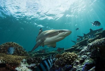Reef shark, Beqa Lagoon