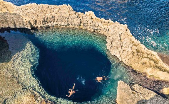 blue hole gozo