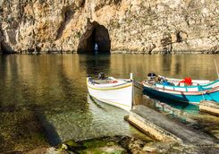 entrance inland sea gozo