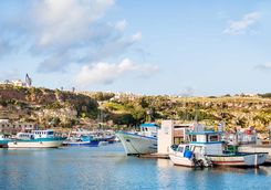 harbour in gozo