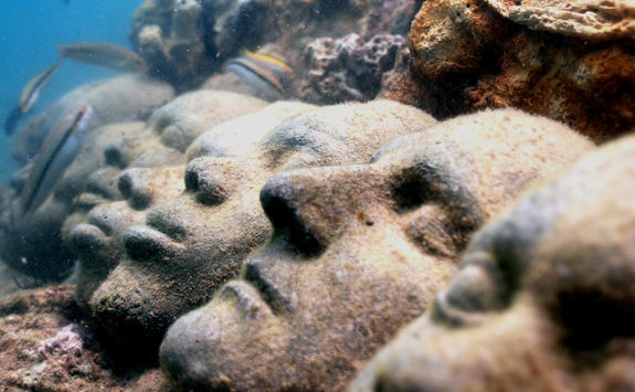 Grenada underwater sculpture park
