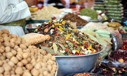 Spices in food souq