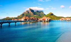 Bungalows over the water