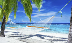 Beach Hammock, Maldives