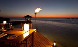 Candle Lit Beach Dinner, Maldives