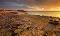 Sunset at Cape Range, Australia