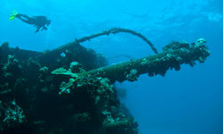 Ship Wreck, Chuuk Lagoon