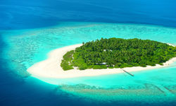 Bora Bora Aerial, French Polynesia