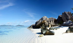 Sandy Seychelles Beach