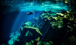 Cenote Diving, Mexico