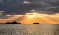 Sunset over the Ocean, Indonesia
