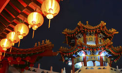 Temple in Kuala Lumpar, Malaysia