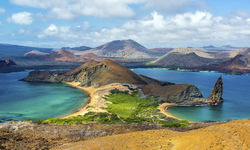 View from Bartolome Island