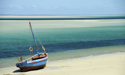 Boat on Beach, Bazaruto