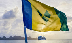 St Vincent and Grenadines Flag