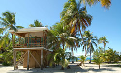 Beach villa on the Cayes