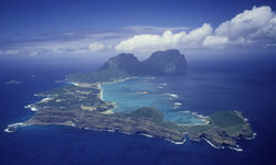 Lord Howe Island Aerial
