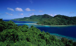 View across Qamea Island