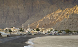 Oman beach village