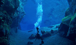 silfra fissure, Iceland