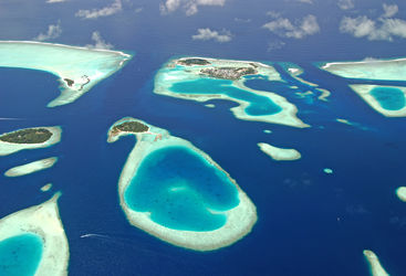 aerial maldives