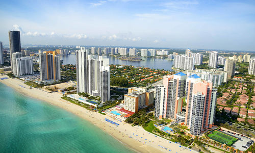 Miami Skyline, Florida, USA