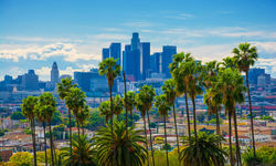 Los Angeles skyline, California, USA