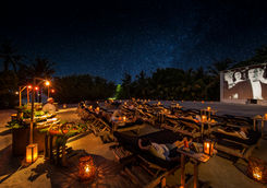 hotel outdoor cinema