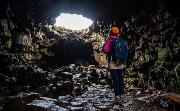 lava tunnel iceland