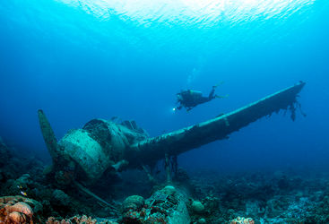plane wreck palau