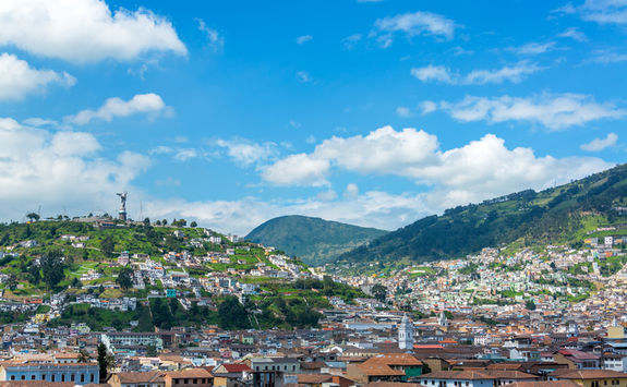 quito view of city