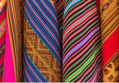 otavalo market traditional fabric