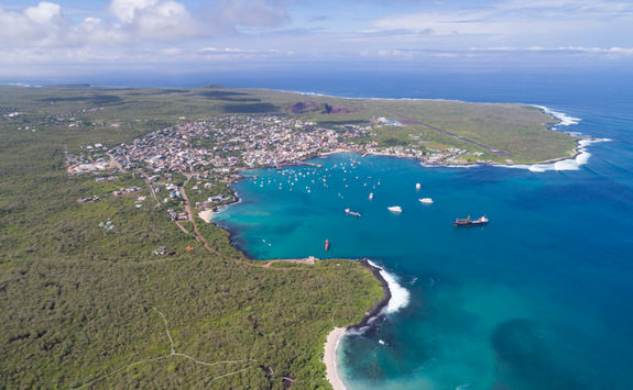 aerial view san cristobal