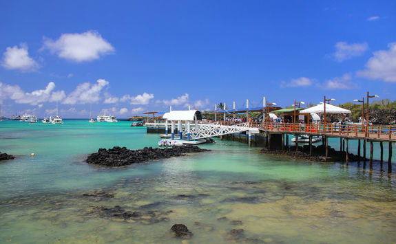 dock at puerto ayora