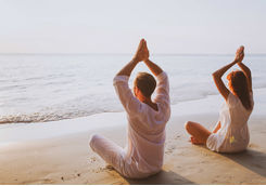 Yoga on the Beach