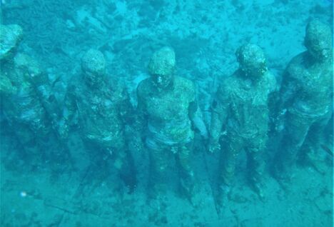Grenada underwater sculptures