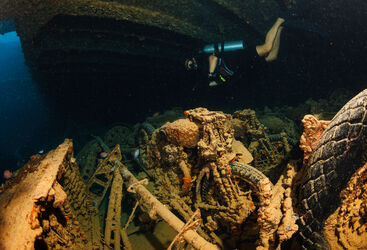 Underwater Ship Wreck Diving SS Thistlegorm